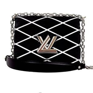 💎Like New Louis Vuitton Bicolor Twist Malletage PM Bag